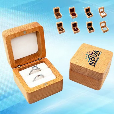 Delicate Walnut Jewelry Storage Box