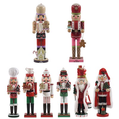 14" Gingerbread Nutcracker