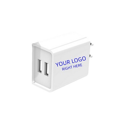 Dual USB Port Wall Charger