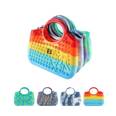Duck Silicone Fidget Pop Handbag