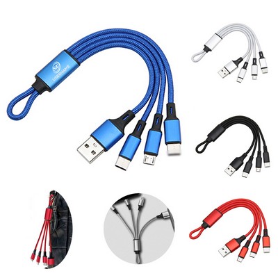 4" 1 Keychain Usb Cable
