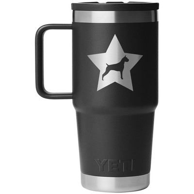 YETI® Rambler® 20 Oz Travel Straw Mug with Color-Matched Straw Lid