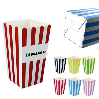 7" Portable Foldable Popcorn Bucket Box