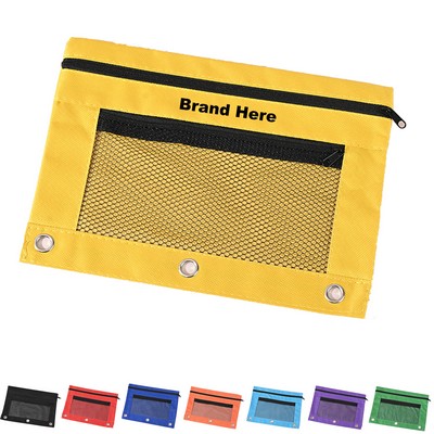 3 Ring Binder Pencil Pouch