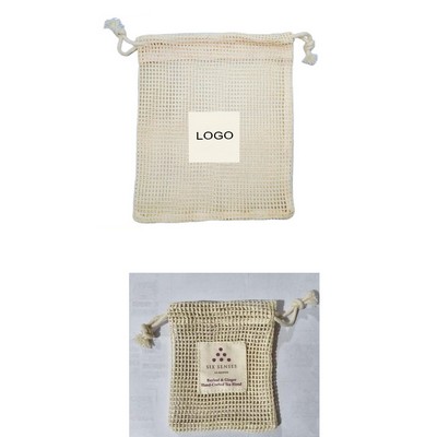 Cotton Mesh Bag 13.8" L x 17.7" W