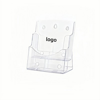 Clear Acrylic A4 A6 Document Holder for Office Desk and Retail Display