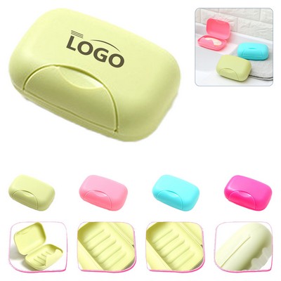 Portable Waterproof Soap Box with Lid