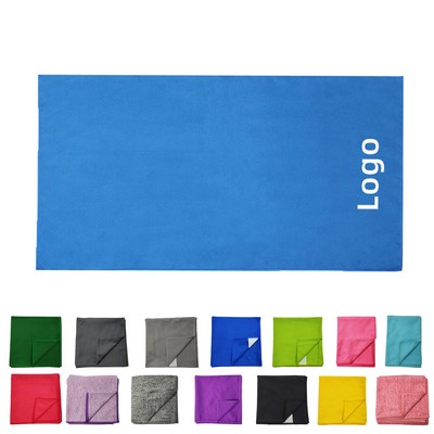 Double-sided Fleece Beach Towel
