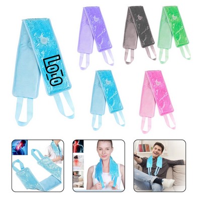 Reusable Gel Bead Hot Cold Neck Wrap