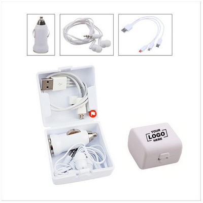 3-in-1 Multi-Function Travel Charging Cable Set