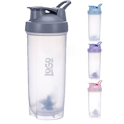 17.6oz Sports Graduated Fitness Shaker Cup