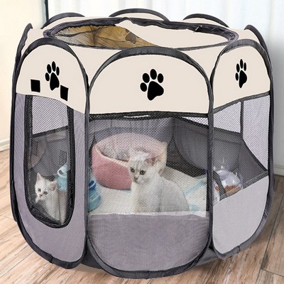 Transparent Pet Tent