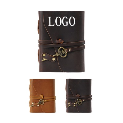 Handmade Cowhide Loose Leaf Notebook