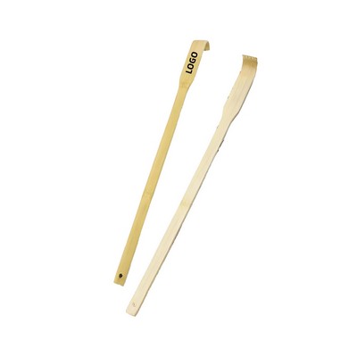 16" Bamboo Straight Handle Back Scratcher