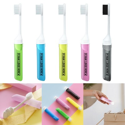 Portable Folding Travel Toothbrush
