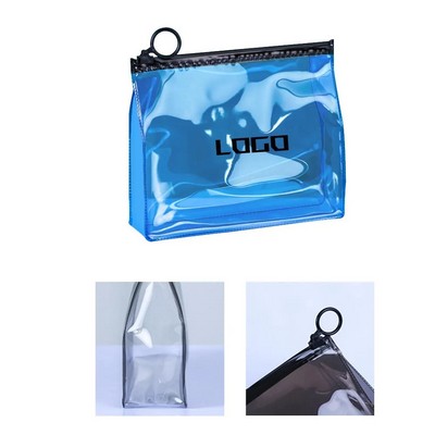 Clear Waterproof Travel Makeup Bag