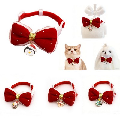 Polyester Christmas Cartoon Plush Collar