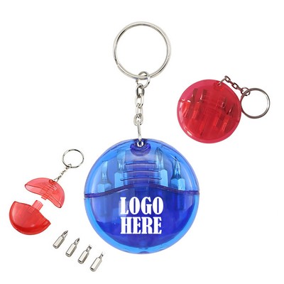 4" 1 Screwdriver Keychain Multi Tool