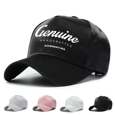 Mercerized Cotton Baseball Cap