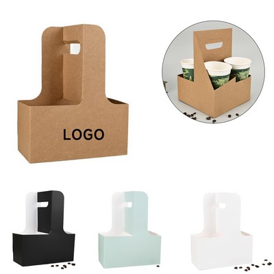 2 Cups Kraft Drink Carrier w/Handles