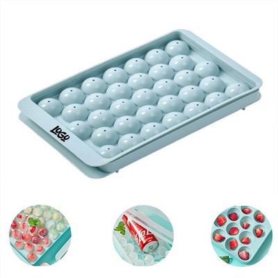 Homemade Frozen Ice Cube Mold Refrigerator