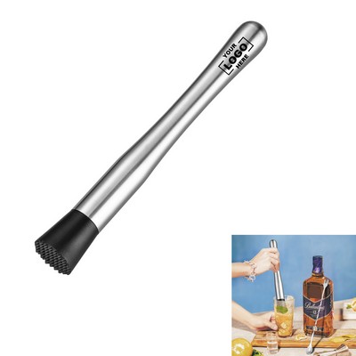 Stainless Steel Bar Muddler For Cocktails