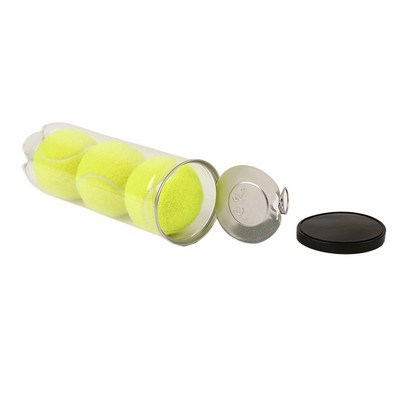 3-pack Yellow Tennis Balls With Sleeve