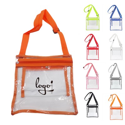 Clear TPU Crossbody Shoulder Bag