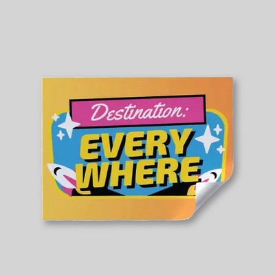 Rectangle Stickers - 2"x1"