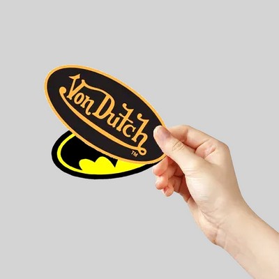 Oval Stickers - 2"x1"