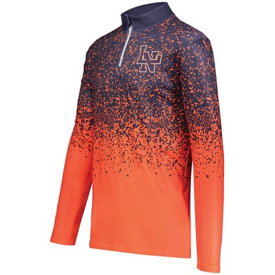 Youth FreeStyle Sublimated Cotton-Touch™ Poly 1/4 Zip Pullover