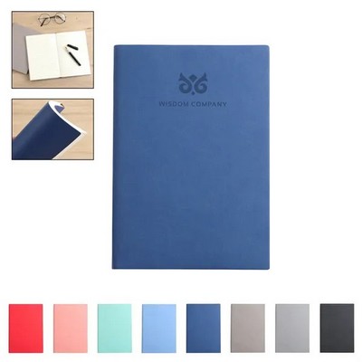 A5 Size Soft PU Leather Notebook