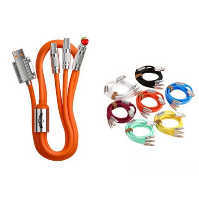 Heavy Duty 3-in-1 Charging Cable