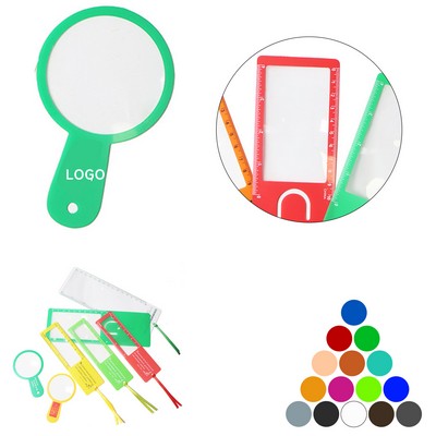 PVC Bookmark with 3X Magnifier