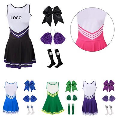 Student Cheerleading Performance Costume Set