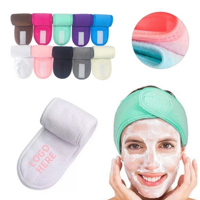 Womens Luxe Terry Sport Spa Headbands
