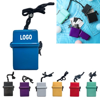 Plastic Waterproof Swim Box With Rope