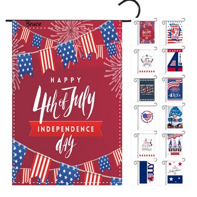 American Independence Day Themed Garden Flag