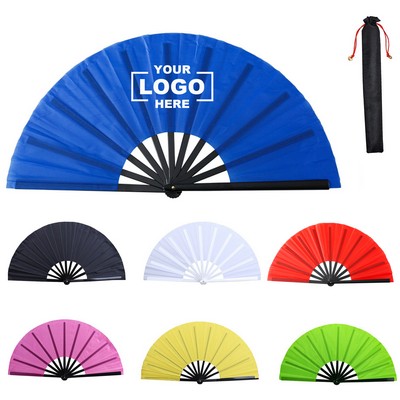 Custom Logo Kung Fu Fan