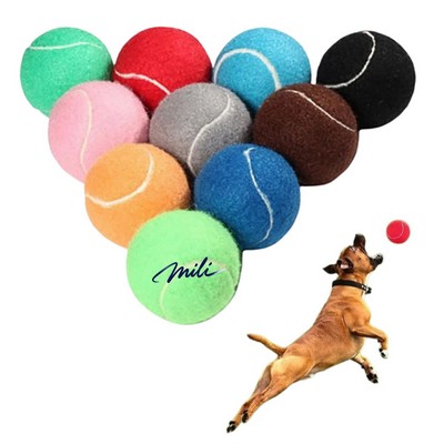 Tennis Balls for Dogs, Colorful Fetch Toys Balls