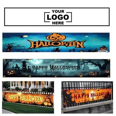 Custom Large Halloween Banner