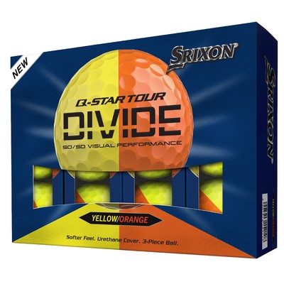 Srixon - Q Star Tour 6 Divide - Yellow/Orange - TMB10369854