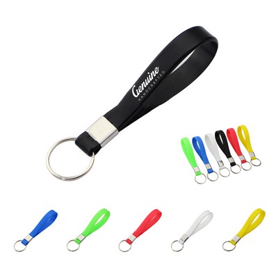 Silicone Car Keychain