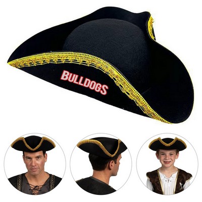 Caribbean Pirate Captain Hat