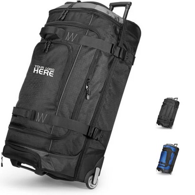Large Wheeled Rolling Duffle Bag