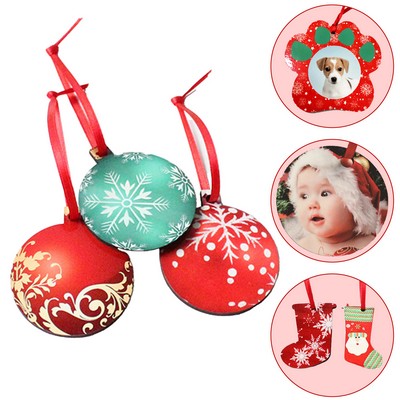 Wooden Christmas Tree DIY Ornaments