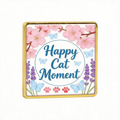 Stock Shape Epoxy Dome Logo Lapel Pins