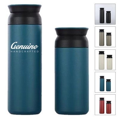 17 oz Stainless Steel Water Bottle with Lid
