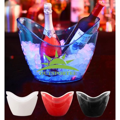 2 Gallons Plastic Beverage Tub Ice Bucket for Champagne