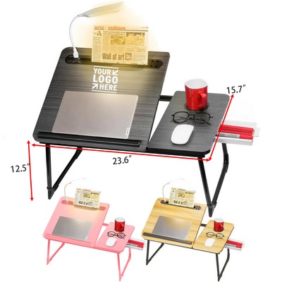 Plus XL Adjustable Laptop Desk with Light